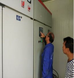 徹夜搶險不停歇  全力奮戰保供水