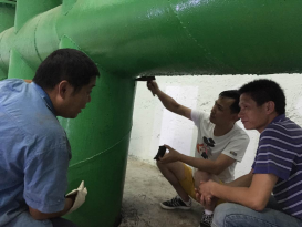 突遇險情  快速反應  力保安全生產