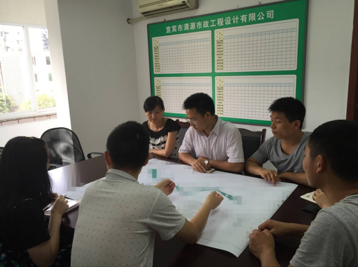 積極進步,設計公司組織新員工學習掌握全市供水概況