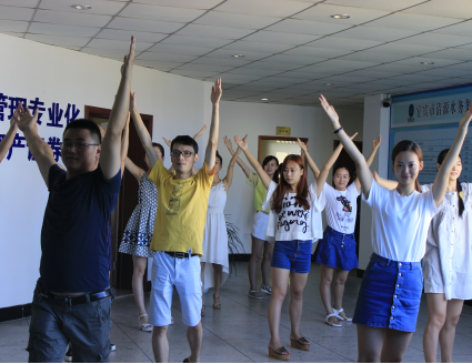 工間操活動展成效  強身健體促發展