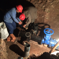 挑燈夜戰不擾民，爭分奪秒保運行