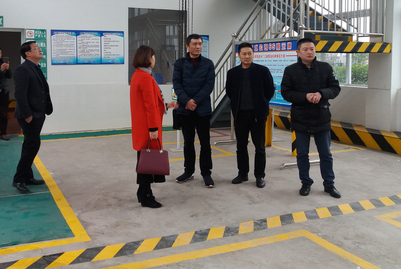 市水務局紀委書記李衛到我司調研指導工作