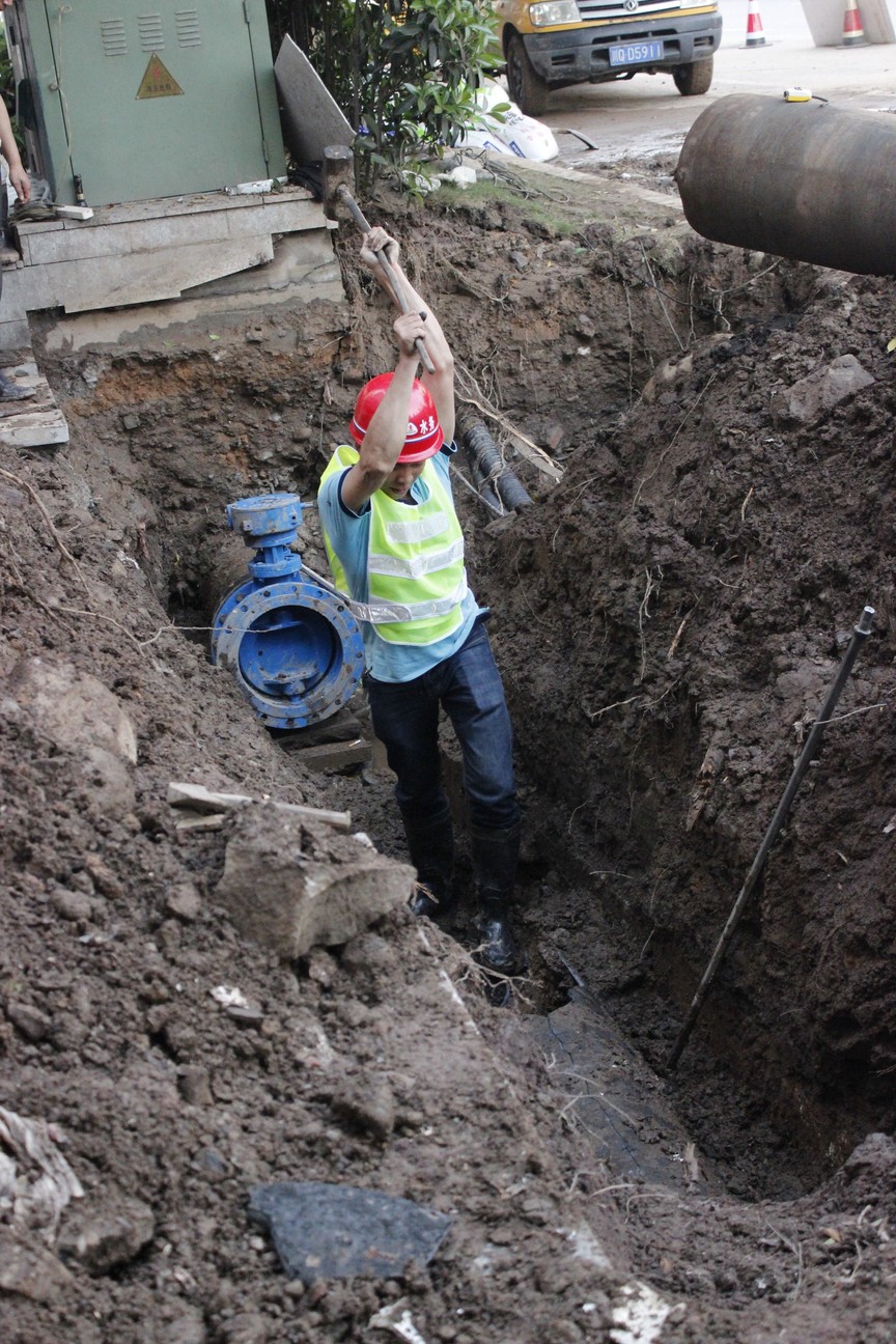 爭分奪秒齊奮戰  搶險鐵軍逞英豪