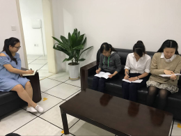 營銷部：呼叫中心員工持續開展提升業務知識培訓