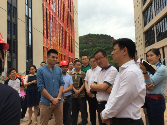 臨港自來水公司參加智能終端產業園企業對接水電氣協調會