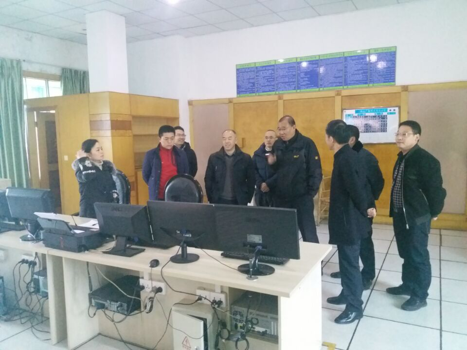 遂寧水務投資有限公司到我司交流考察