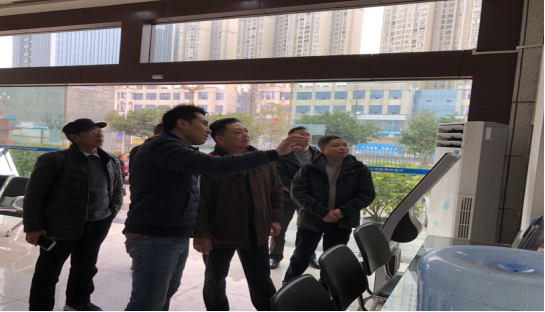 臨港開發區領導蒞臨臨港公司檢查指導春節前安全供水工作