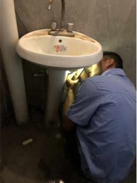 供水服務進社區 青年文明展風采