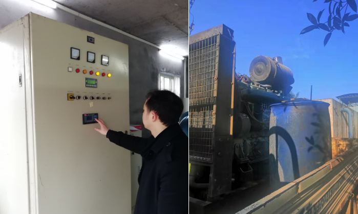 增配應急發電機組  保障園區安全供水