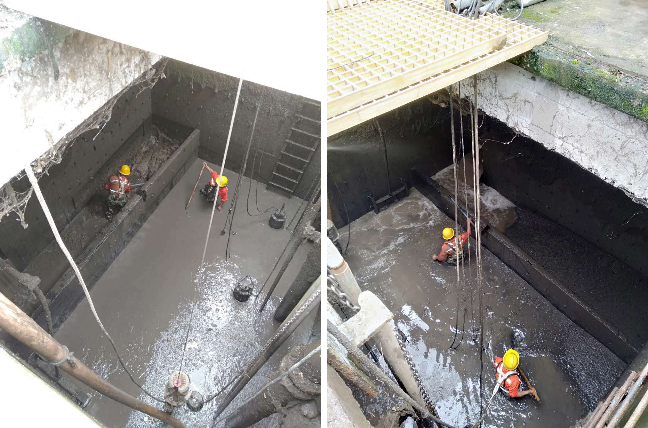 及時清淤排堵 保障泵站運行