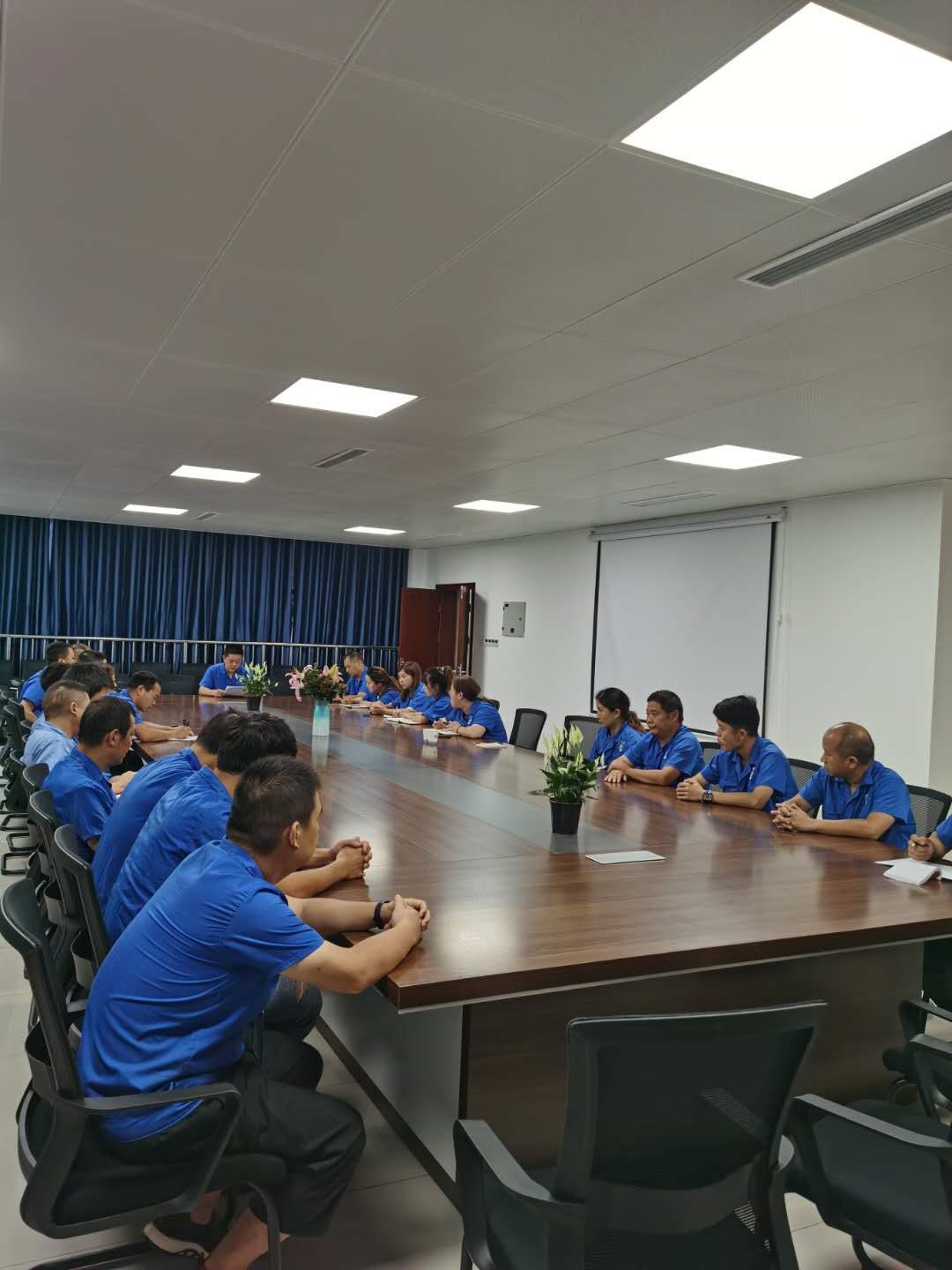 菜壩水廠組織開展作風整頓大學習