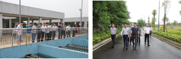宜賓市公用事業服務集團領導蒞臨清源水務集團調研座談