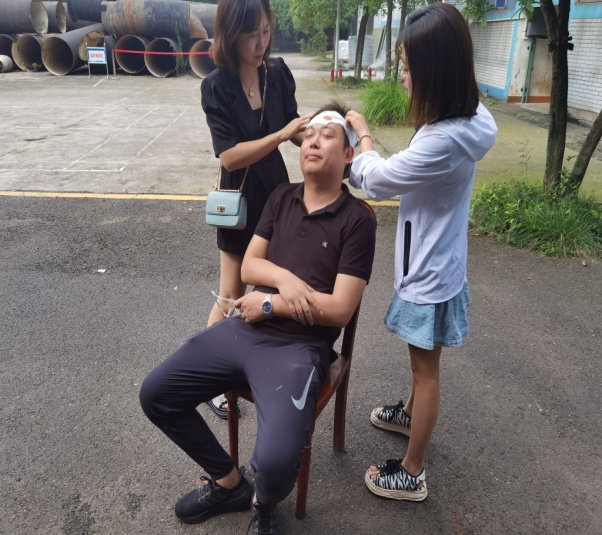 物資部開展應(yīng)急演練活動