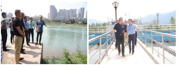 宜賓市公用事業服務集團籌備組領導 蒞臨清源水務公司調研指導工作