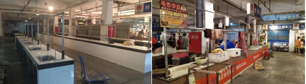 集團公司領導調研金沙農貿市場改造工程