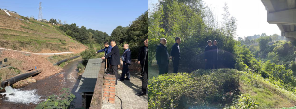 中水回用  節水利民 ——清源水務公司領導調研中水回用項目