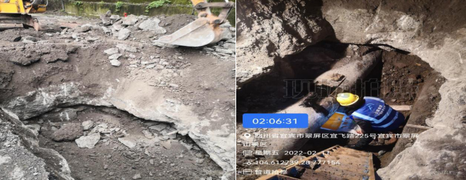 奮力搶修供水管網 全力保障供水安全