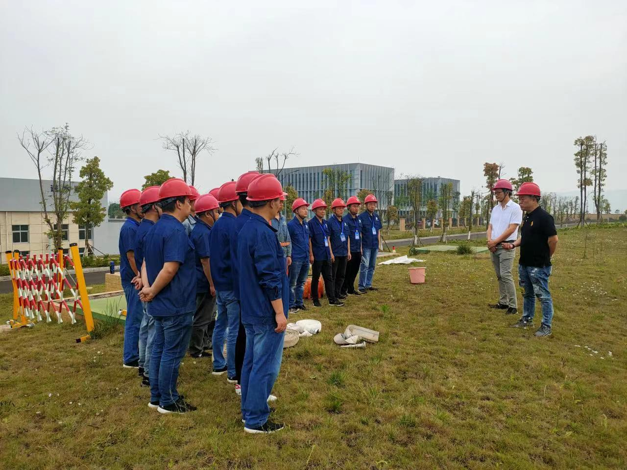 制水分公司開展有限空間作業應急演練