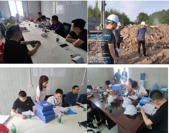 集團(tuán)公司開展在建項(xiàng)目節(jié)前安全、防疫檢查