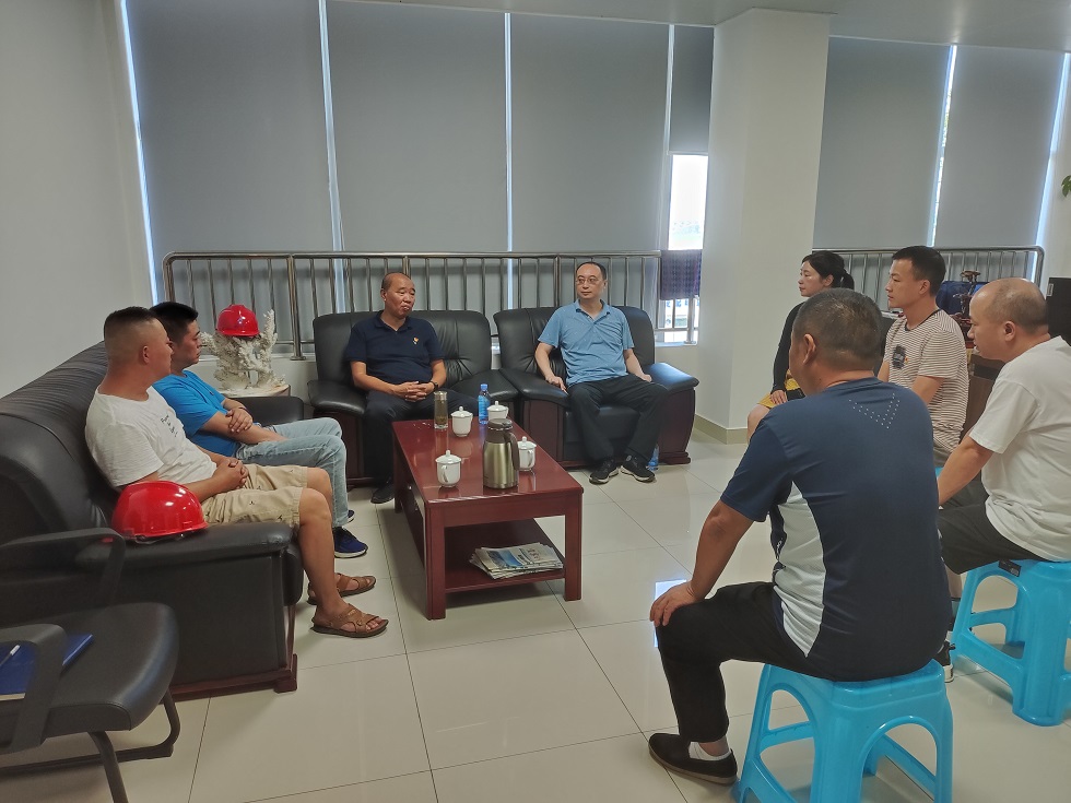 高溫指導水廠生產，心系一線干部職工 ——黨委副書記、工會主席任大慶到制水分公司開展夏季安全生產檢查