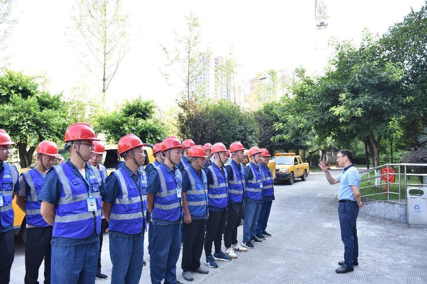 公服集團清源水務開展2022世界動力電池大會供水保障專項演練