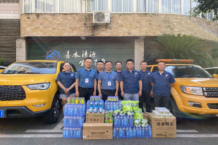奮戰一線保供水，夏送清涼沁人心