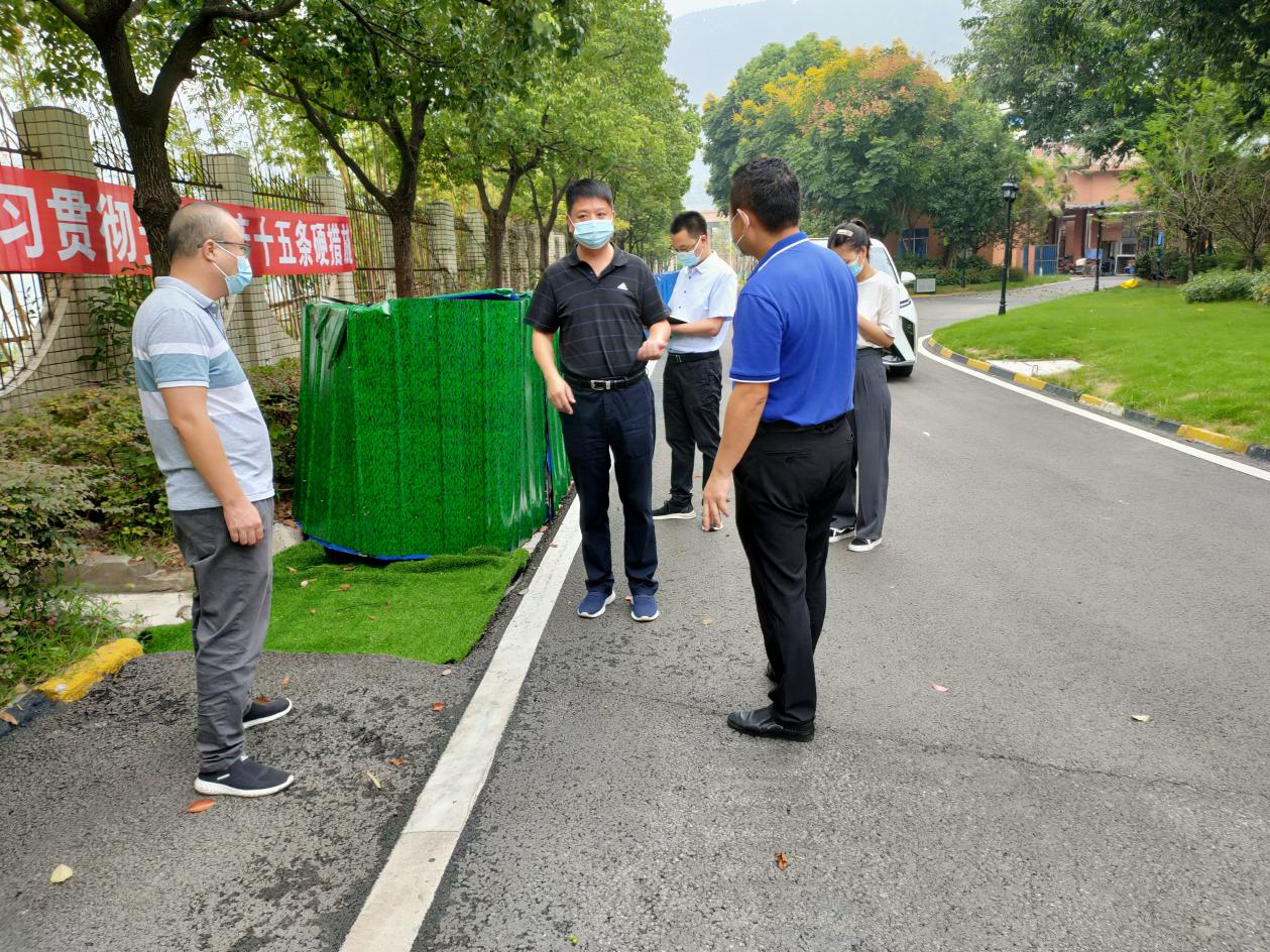 督導慰問送關懷  攻堅克難戰“疫”線