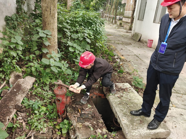 公服集團清源水務公司開展消防日安全大檢查