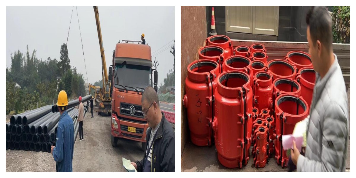 科學調配物資  確保工程建設