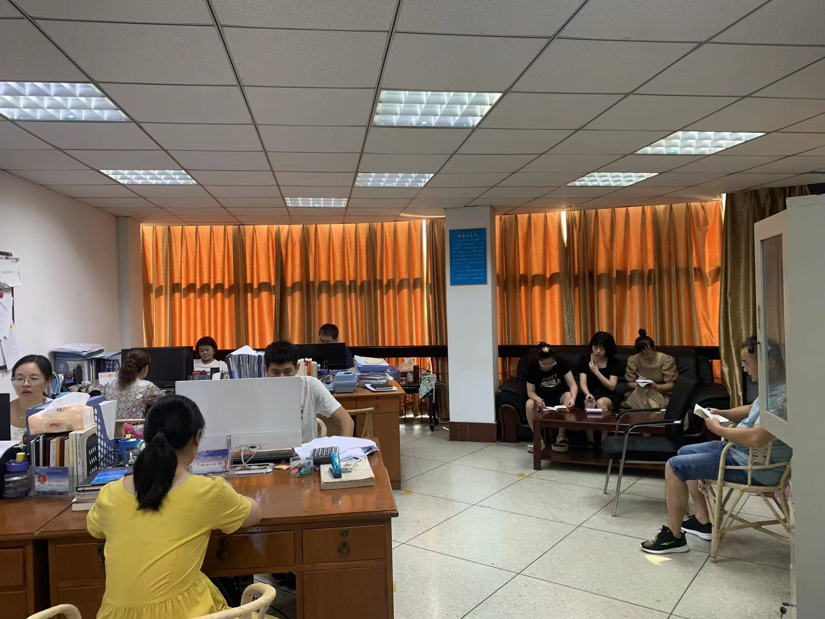 水質監測中心傳達學習清源水務公司上半年工作會議精神