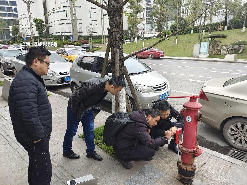 臨港公司智慧消火栓監控系統啟動試用