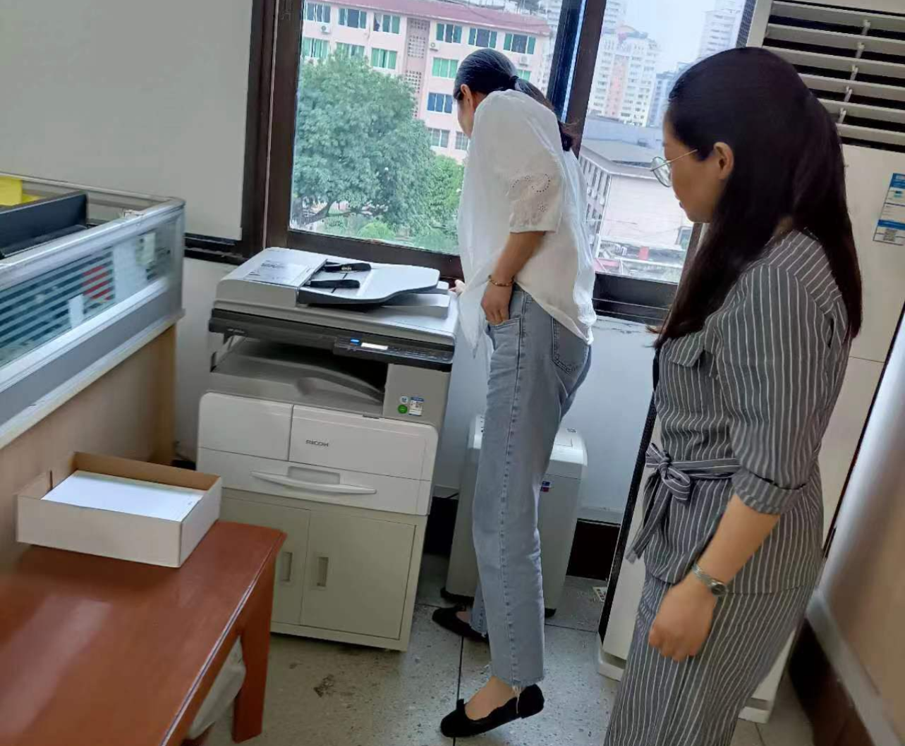 財務部開展安全自查