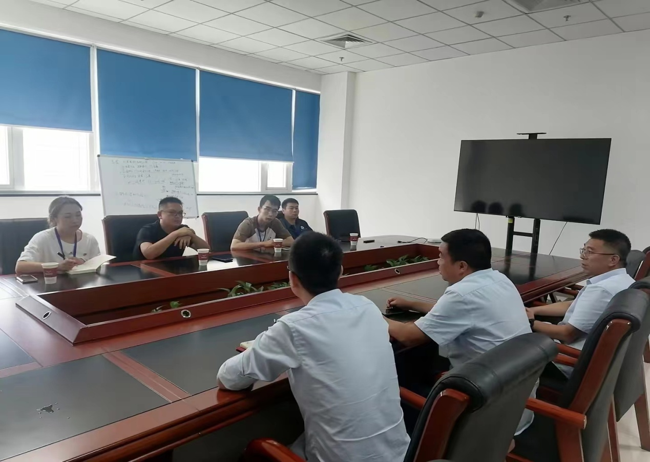 臨港公司上門“面對面”開展企業走訪工作