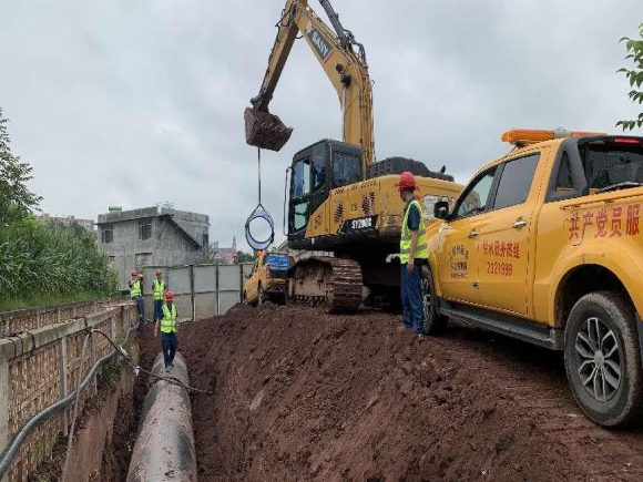 以“演”促練，以“練”備戰 ——天泉公司開展供水管道突發爆管應急處置演練