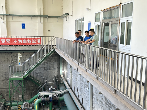 開展“中秋”節前檢查 確保供水安全穩定